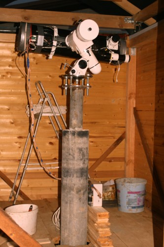Телескоп на переходнике